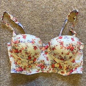 Forever 21 Floral Bralette